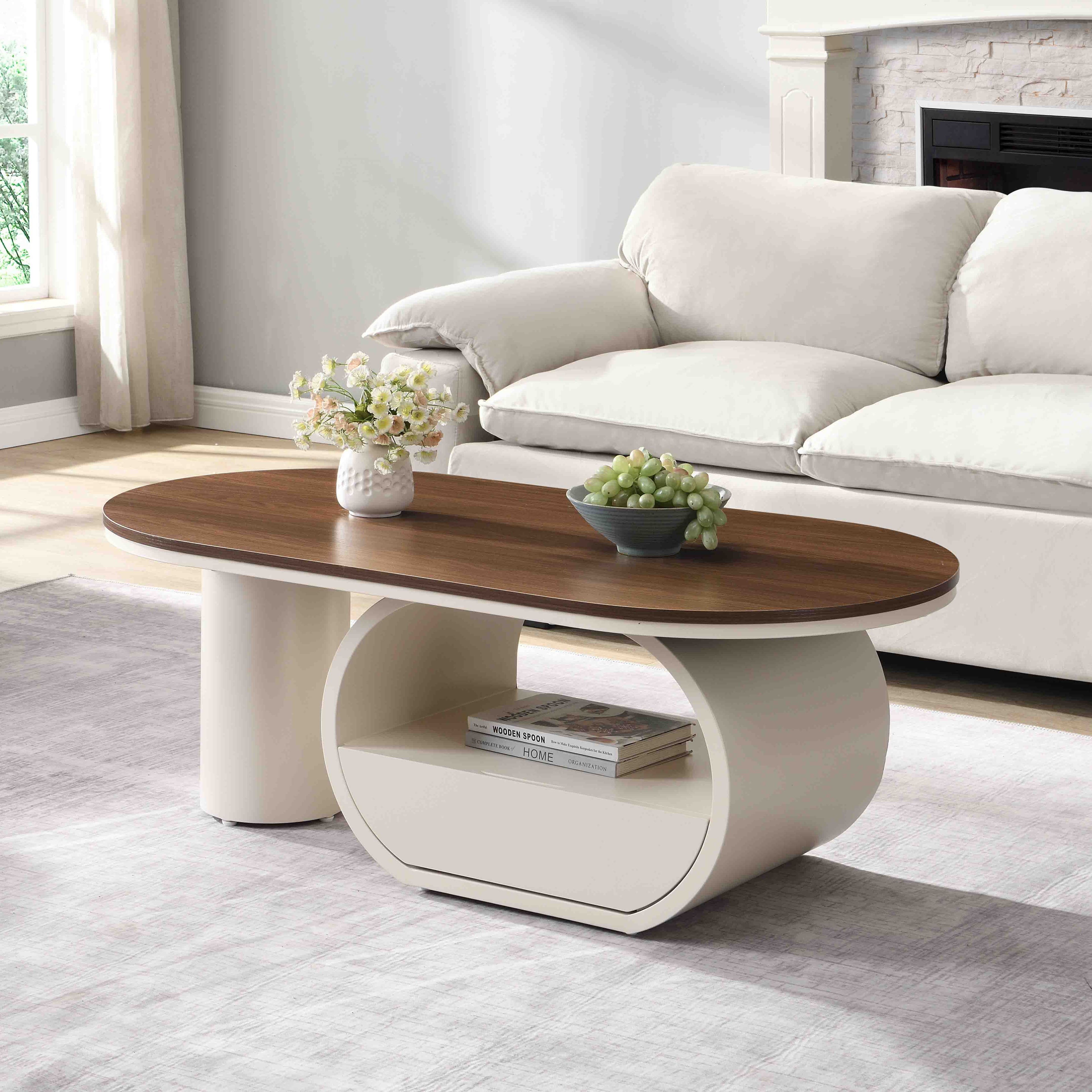 Oval Coffee Table
