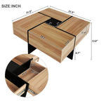 Extendable Storage Coffee Table